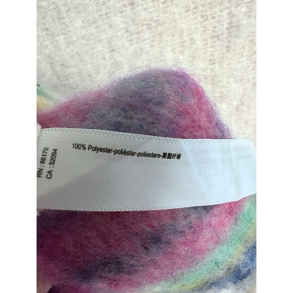 New Free People Throw Blanket 60”x50” Ultra Soft Fuzzy Cottage Boho Cozy Fringe - Picture 7 of 9